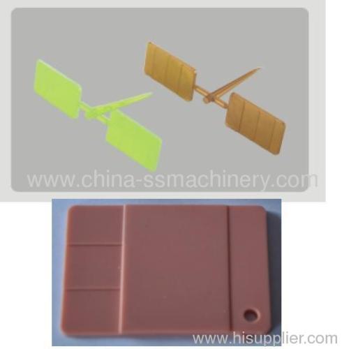 Small color chips making injection molding machine