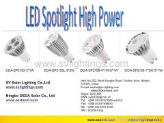 LED Spotlight 3*1W High power