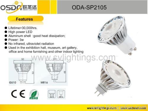 1*3W/ 3*1W LED Spot lamps