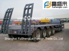 Chinese low bed trailer