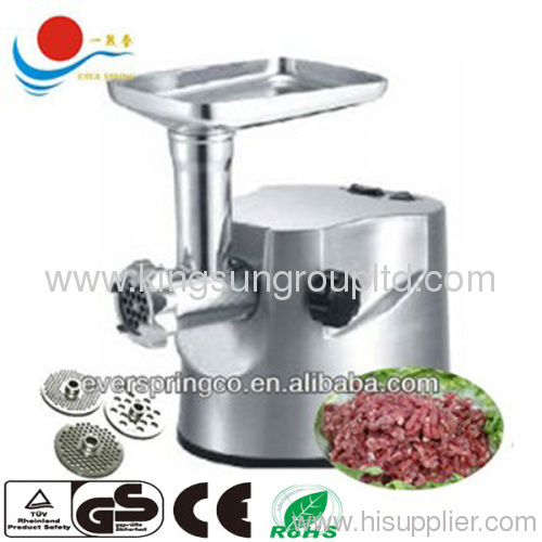 2500W Meat Grinder Aluminium material with GS/CE/ROHS/SASO