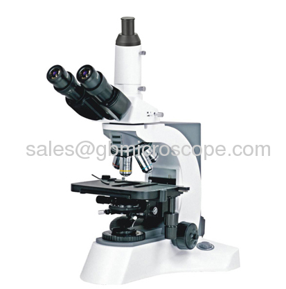 trinocular laboratory biological microscope