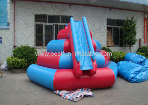 Inflatable Water Slide For Kids Used In The Sea