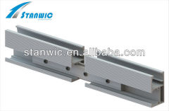 Solar mounting rail system