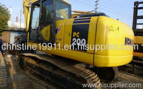 used Komatsu Excavator 200-7