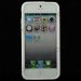 TPU Edge and Plastic Hard Back Cover Case for iPhone 5(Purple)