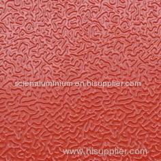 stucco embossing aluminium plate