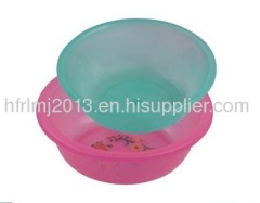 colorful plastic washing basin