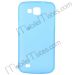 Candy color Ultra Slim Frosting Translucent TPU Cover Case for Samsung I9260 Galaxy Premier (Blue)