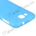 Candy color Ultra Slim Frosting Translucent TPU Cover Case for Samsung I9260 Galaxy Premier (Blue)
