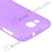 Attractive Ultra Slim Frosting Translucent TPU Cover Case for Samsung I9260 Galaxy Premier (Purple)