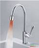 Brass LED kitchen faucet