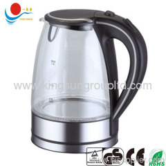 1.7 L cordless electric glass kettle with GS ,CE ROHS