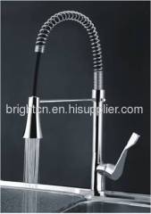 LED kitchen spring faucet