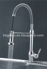 LED kitchen spring faucet