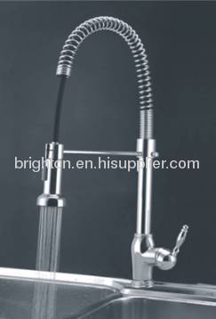 LED kitchen spring faucet