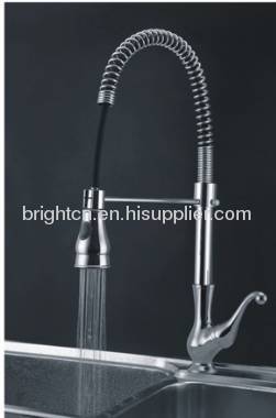 LED Spring Kitchen Faucet