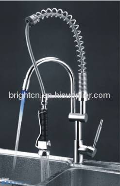 LED Spring Kitchen Faucet