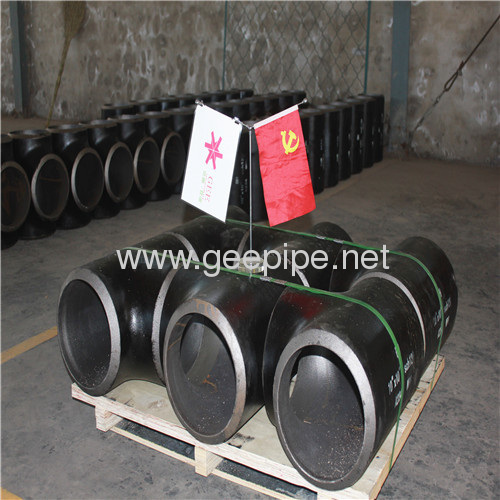 china forged cs seamless pipe fitting straight tee
