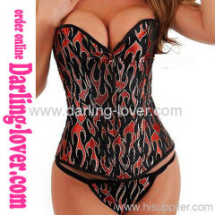 Sexy Fashion New Flame Corset