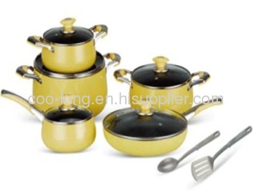 12PCS aluminum press cookware