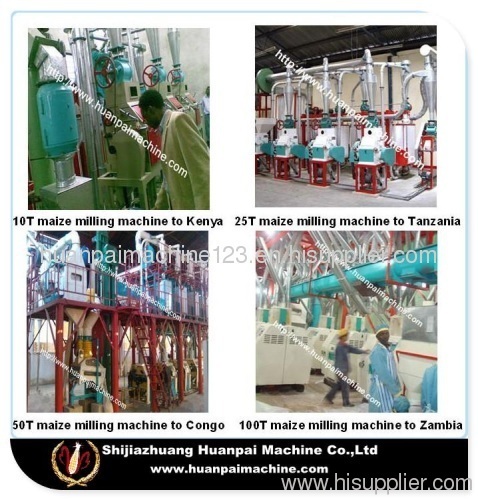 30T/24H maize flour milling machine