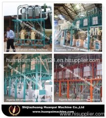 100T/24H maize flour milling machine