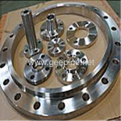 DIN standard carbon steel forged slip-on flange