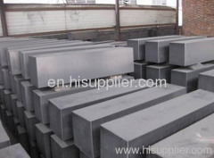 Graphite block for making mold