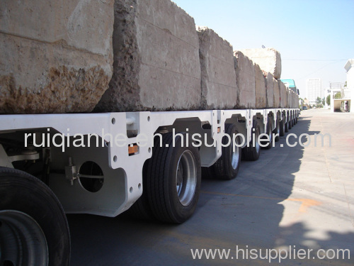 hydraulic multi axle trailer