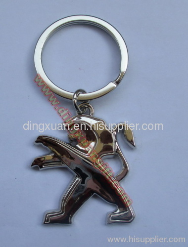 Car metal keychain/Zinc alloy keychain