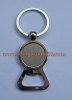 Metal bottle opener key ring