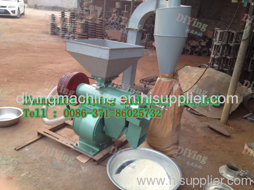 rice milling and polishing machine