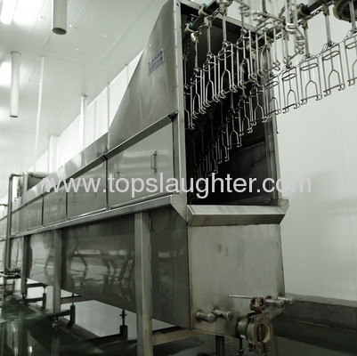 Poultry processing machinery Chicken scalder