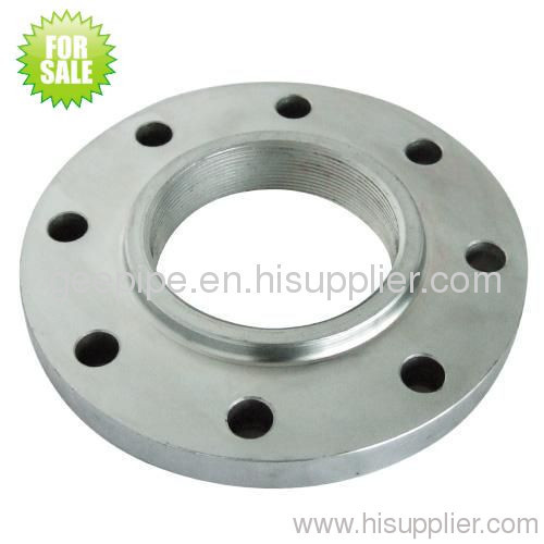 ASME standard stainless steel threaded flange