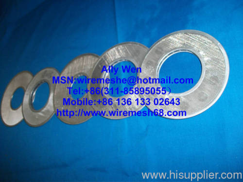 Metal Wire Mesh filter discs