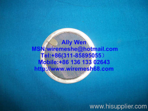 welded wire mesh filter discs
