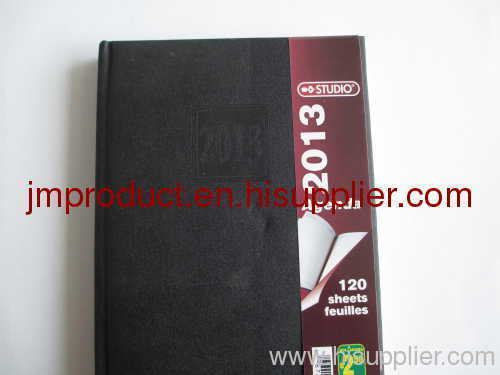 Emboss high quality notebook