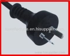 2 pin plug with cords for Argentina