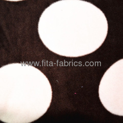 Print polar fleece fabric Soft warm