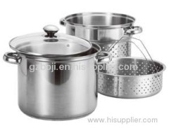 4pcs Stainless Steel Pasta pot