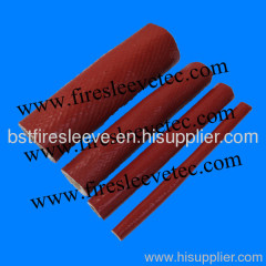 Heavy duty fiberglass industrial firesleeves