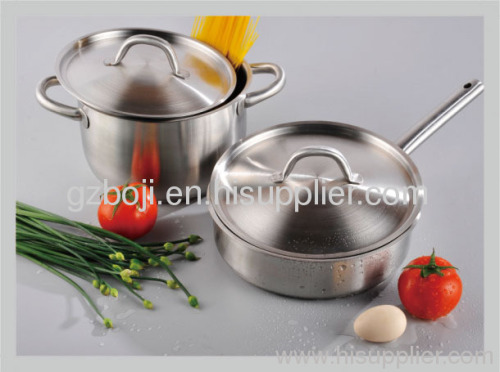 4 pcs round handle cookware set