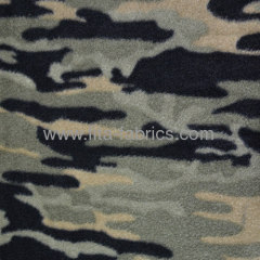 Polyester military/army desert Camouflage printed polar fleece fabric