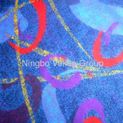 Yarn dyed velvet bus fabric