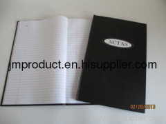 useful black hardbound notebook