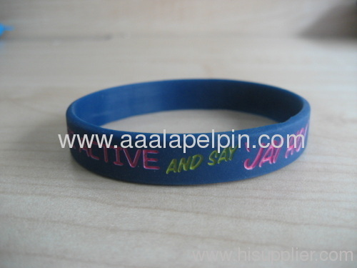 Charmed blue Silicone Wristband