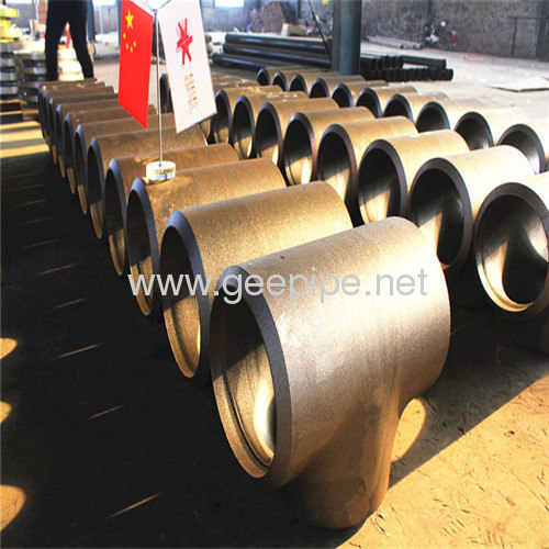 low price butt straight butt welded tee manufacturer