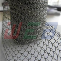 stainless steel knitted mesh|cooper knitted wire mesh