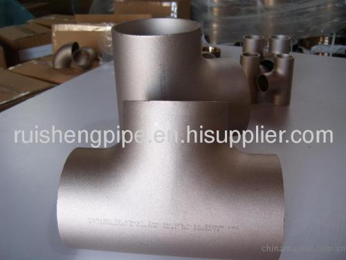 ASME B16.11 SW A105/A106/A53 steel tee Chinese manufacturer